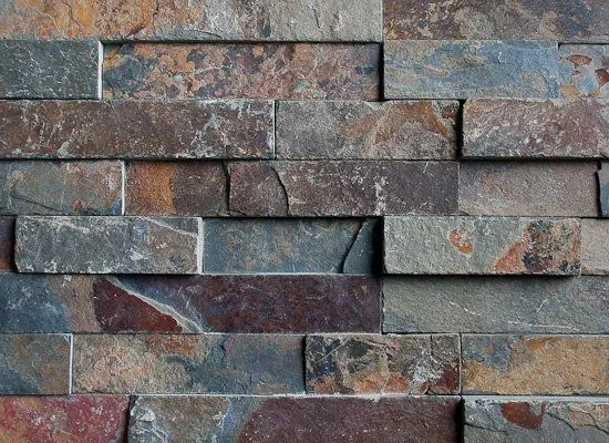 N 3002 Rusty Slate — štípaný obklad Wallstone, Litrade Liberec