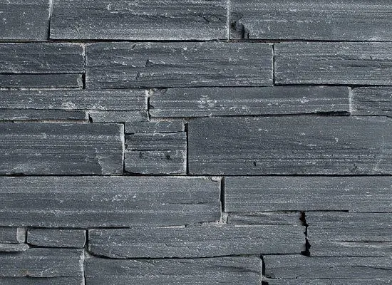 N 3003 Black Slate do betonu — štípaný obklad Wallstone, Litrade Liberec